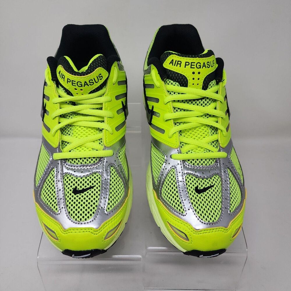 Nike Air Pegasus Shoes Womens Size 8.5 Yellow Silver Running Sneakers Gym Casual - Picture 4 of 8